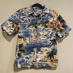 MADE in Hawaii button down men’s shirt by Styled by RJC size S